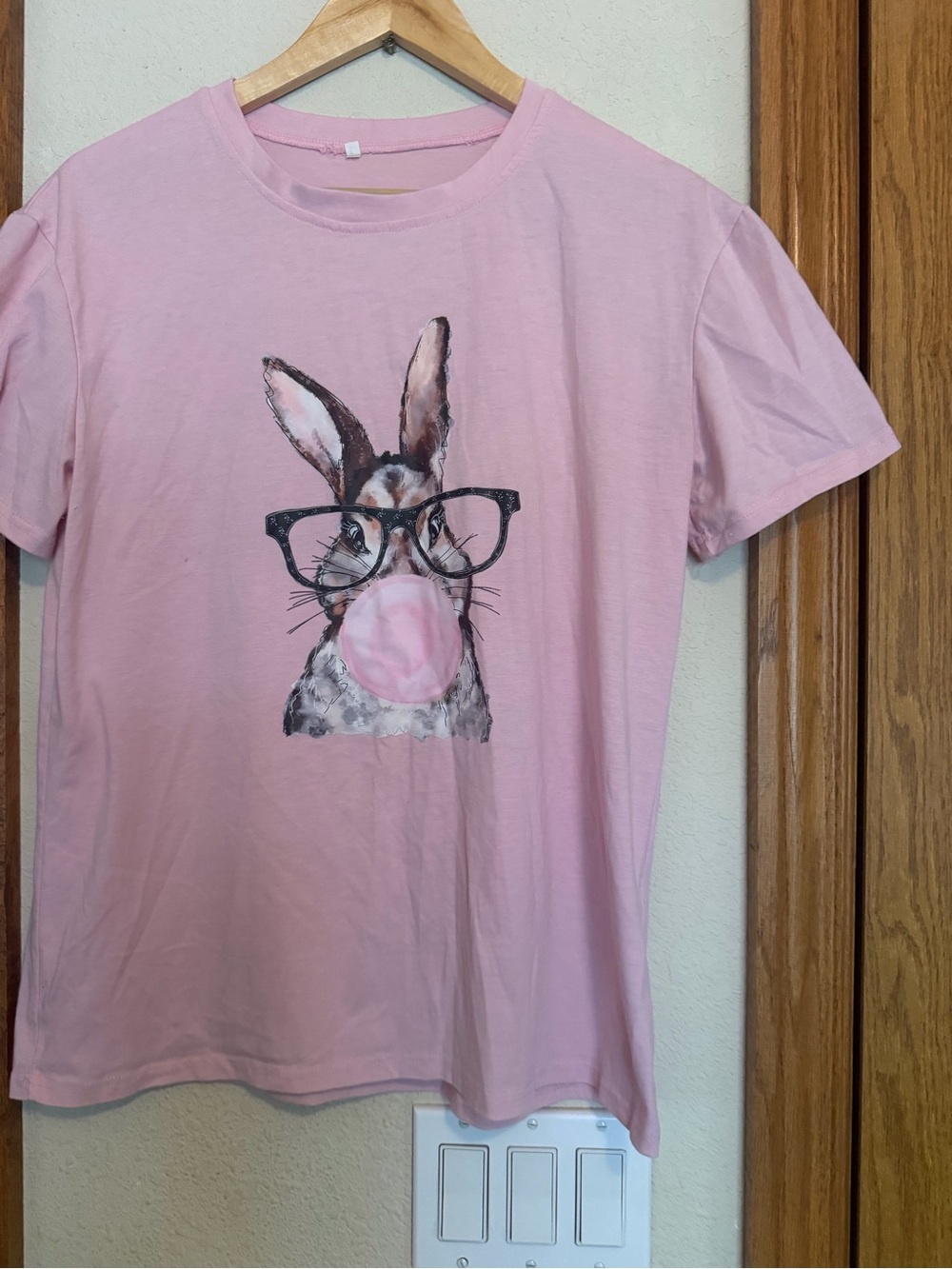 Women’s Pink Bunny Graphic Tee